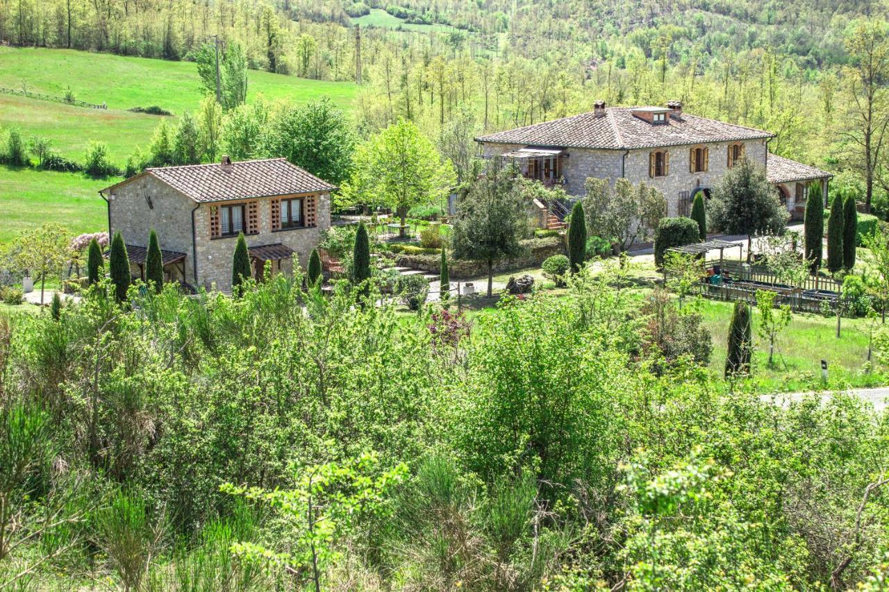 Montieri Ca'Novae - Tuscany Farmhouse מראה חיצוני תמונה